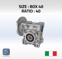 Worm Gearboxes -BOX 40 - B4040181163B5 - MOTIVE