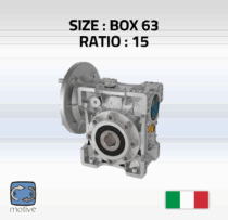 Worm Gearboxes -BOX 63 - B6315252490B5 - MOTIVE
